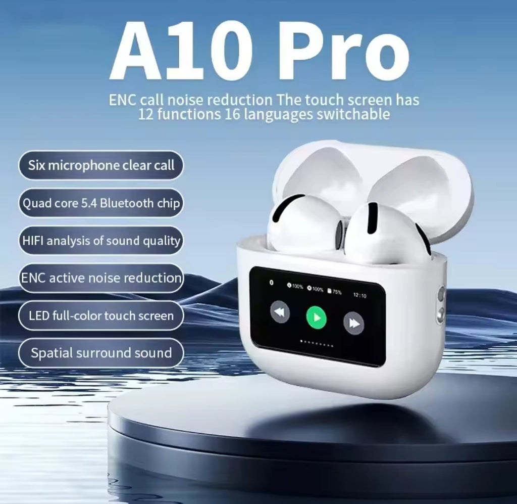 A10 pro Wireless Earbuds – Bluetooth Earphones NZ | Fast Delivery