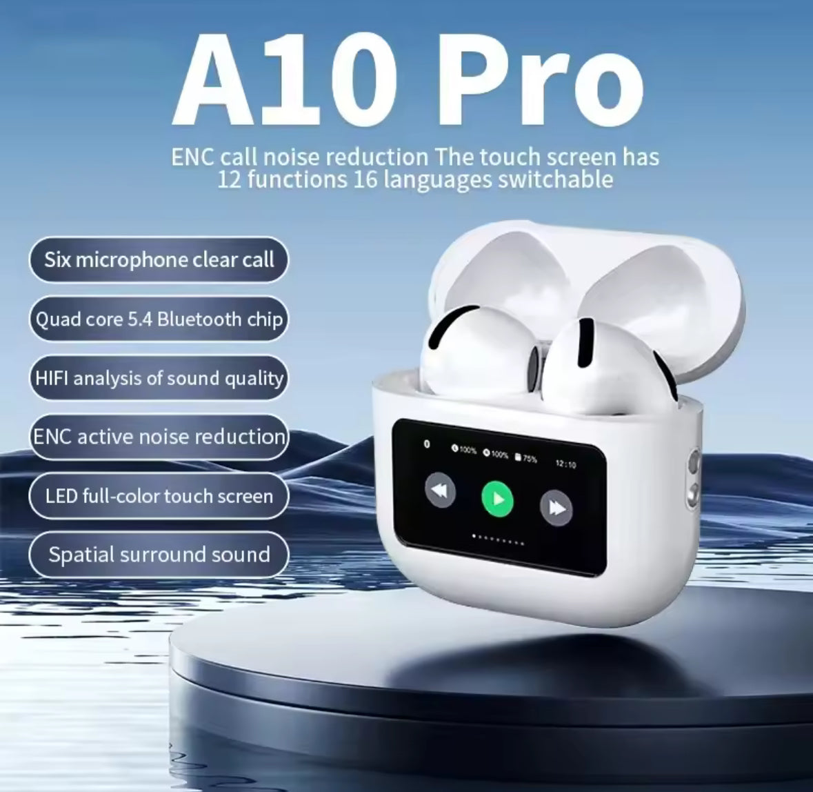 A10 pro Wireless Earbuds – Bluetooth Earphones NZ | Fast Delivery